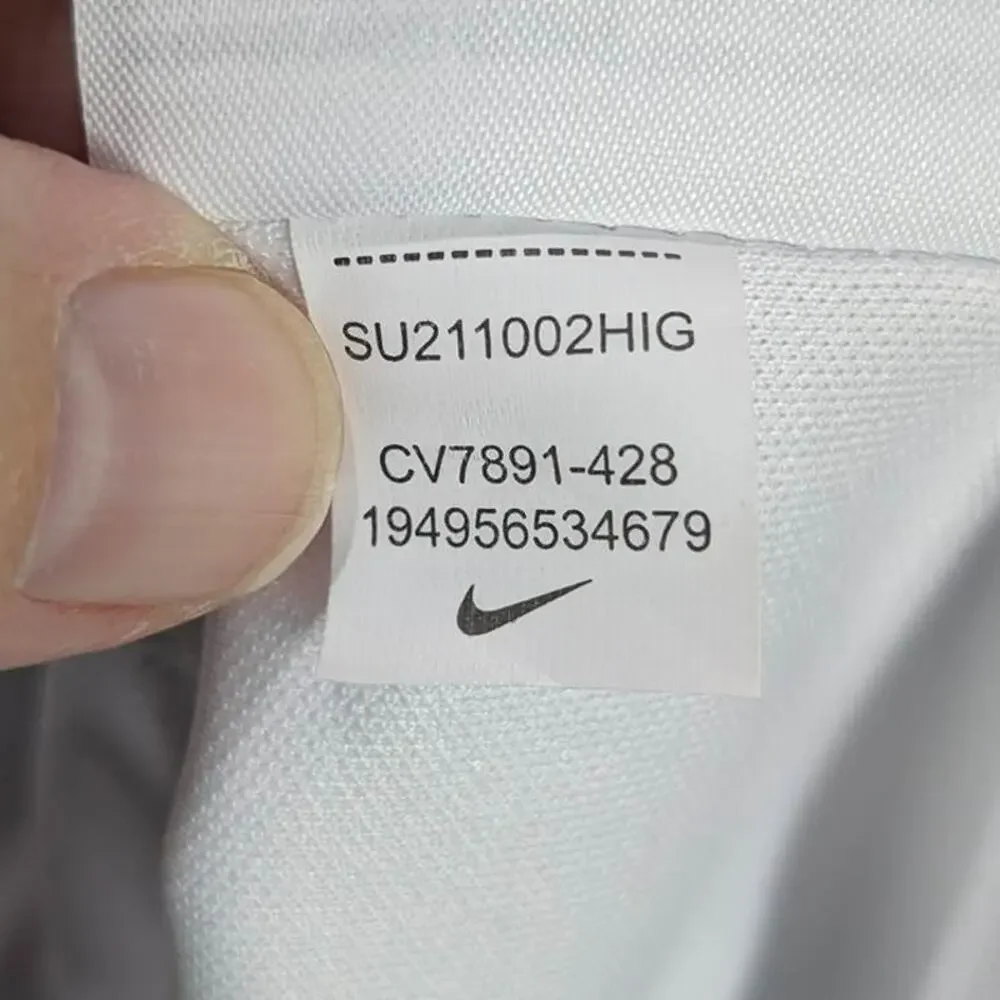 Nike Soccer Jersey Mens Medium White Colorblock Dri-FIT Paris Saint-Germain